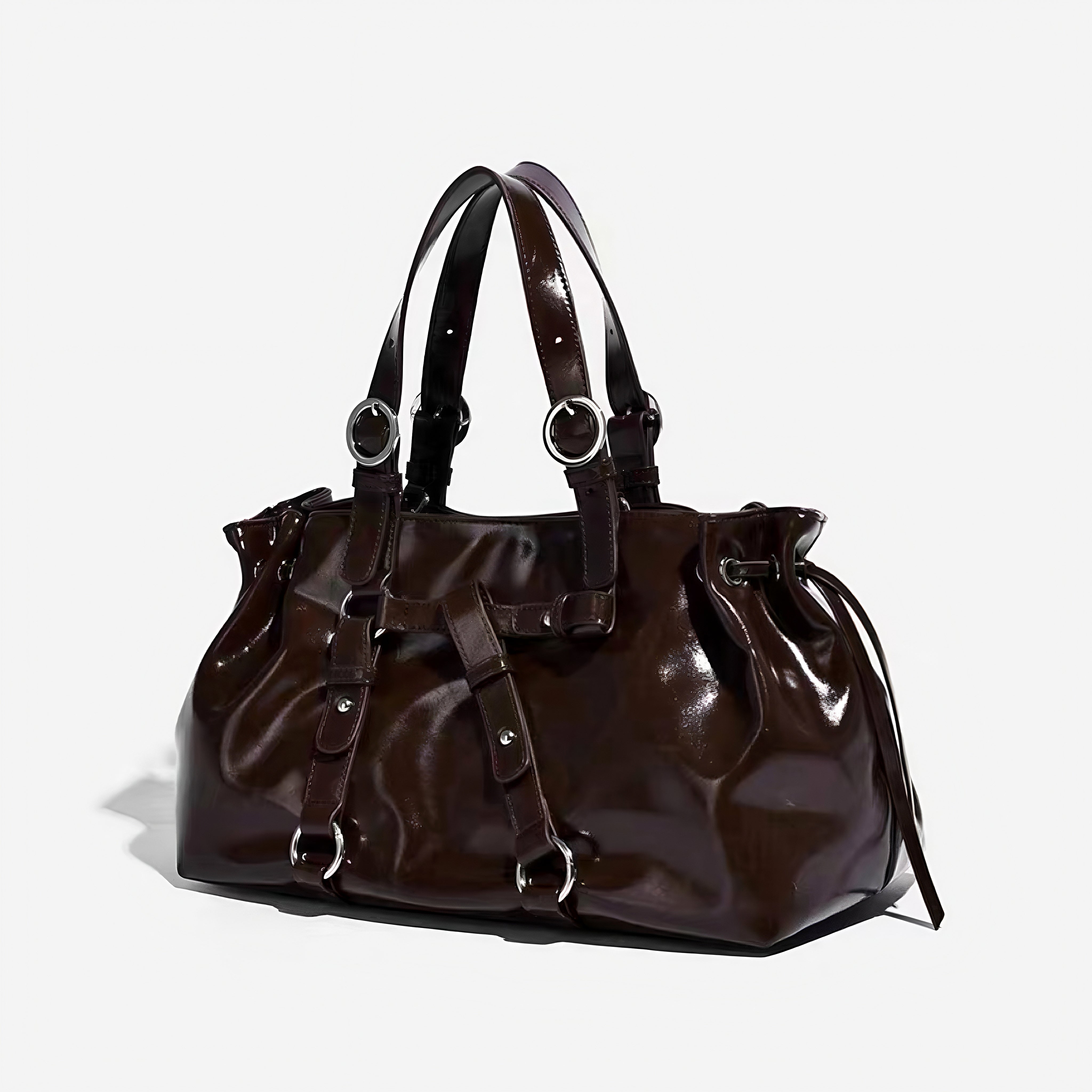 Glossy Retro Duffle