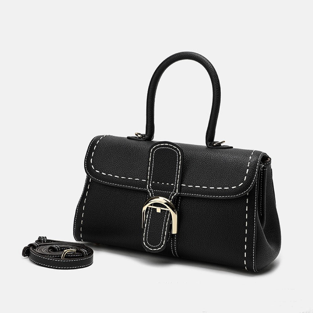 Stitch Elegance Satchel