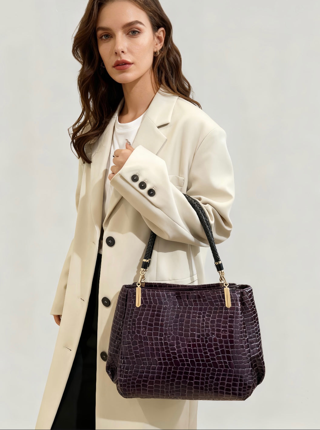 Croc Elegance Tote