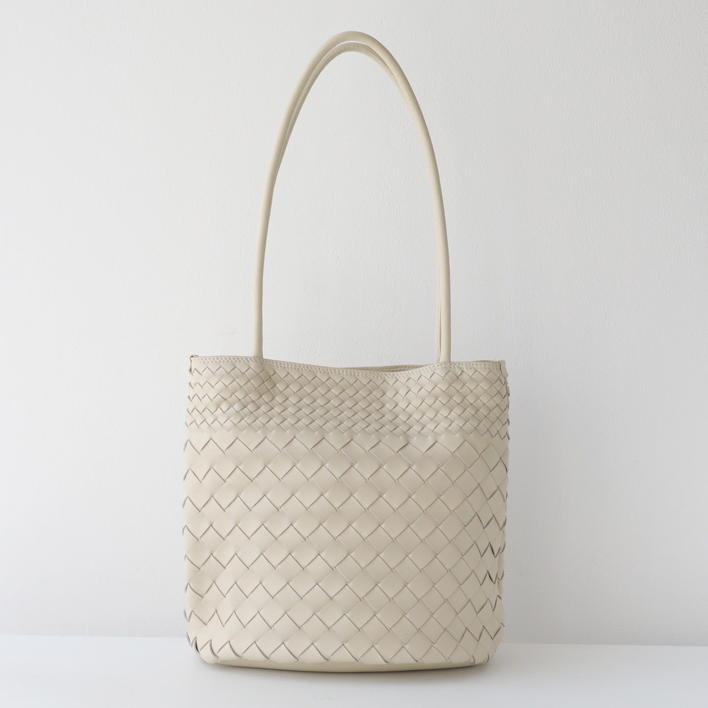 Mira Woven Bucket Bag