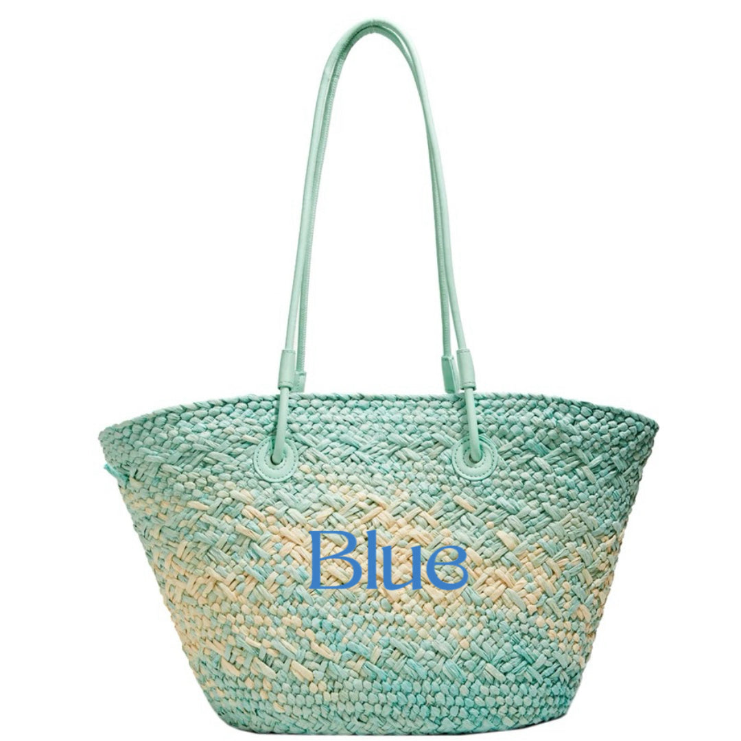 Handwoven Mint Mambo Bag