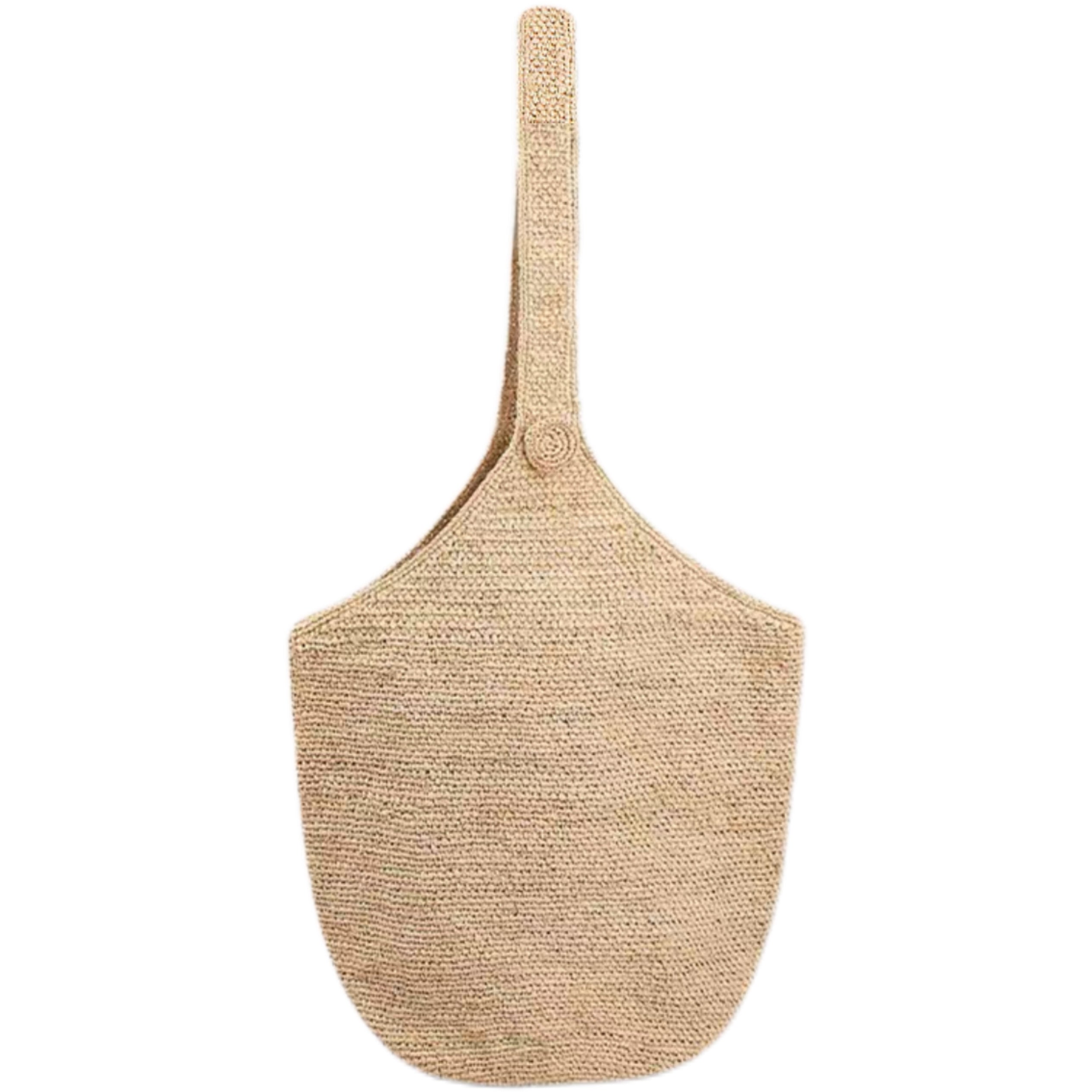 Handmade Raffia Bucket Bag