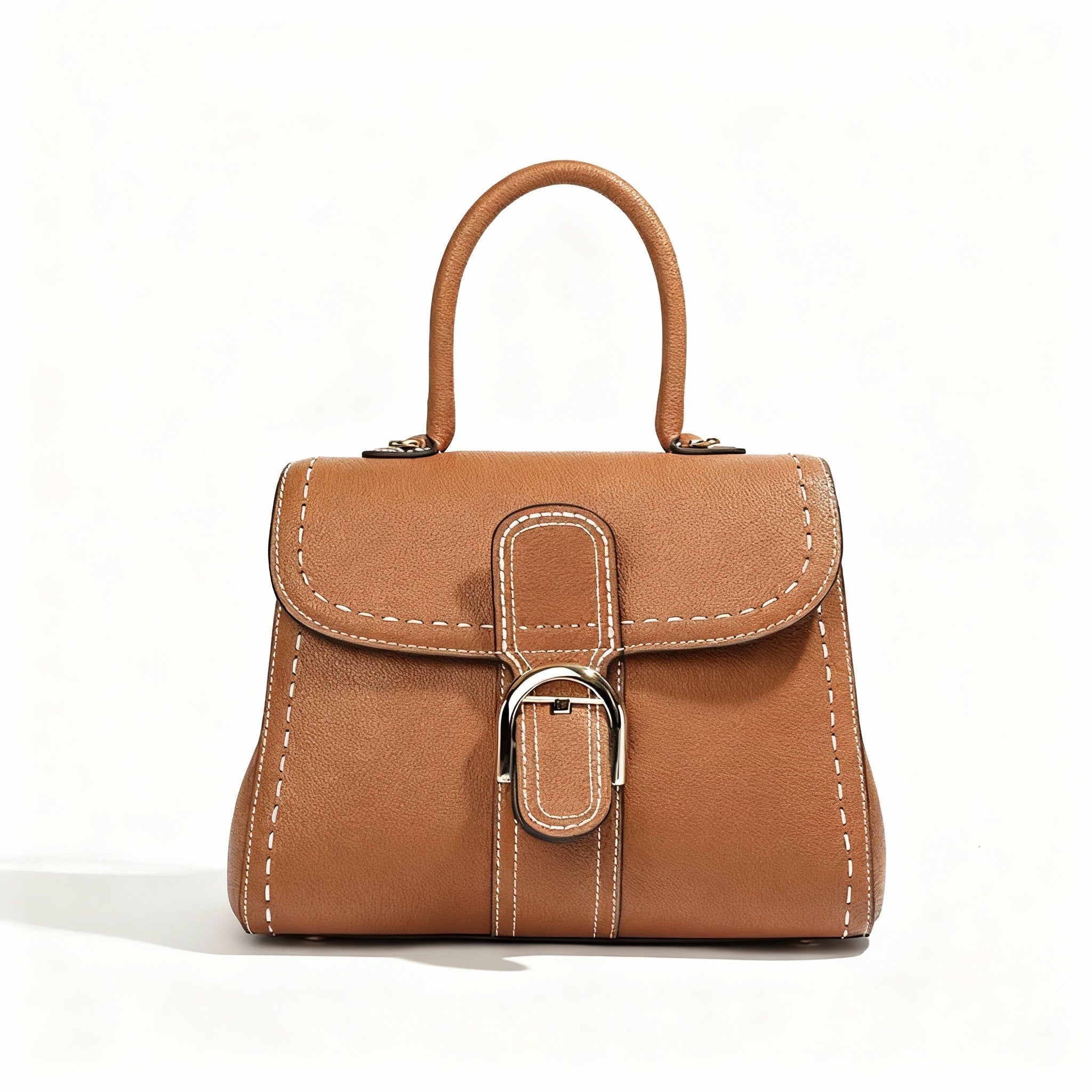 Stitch Elegance Satchel