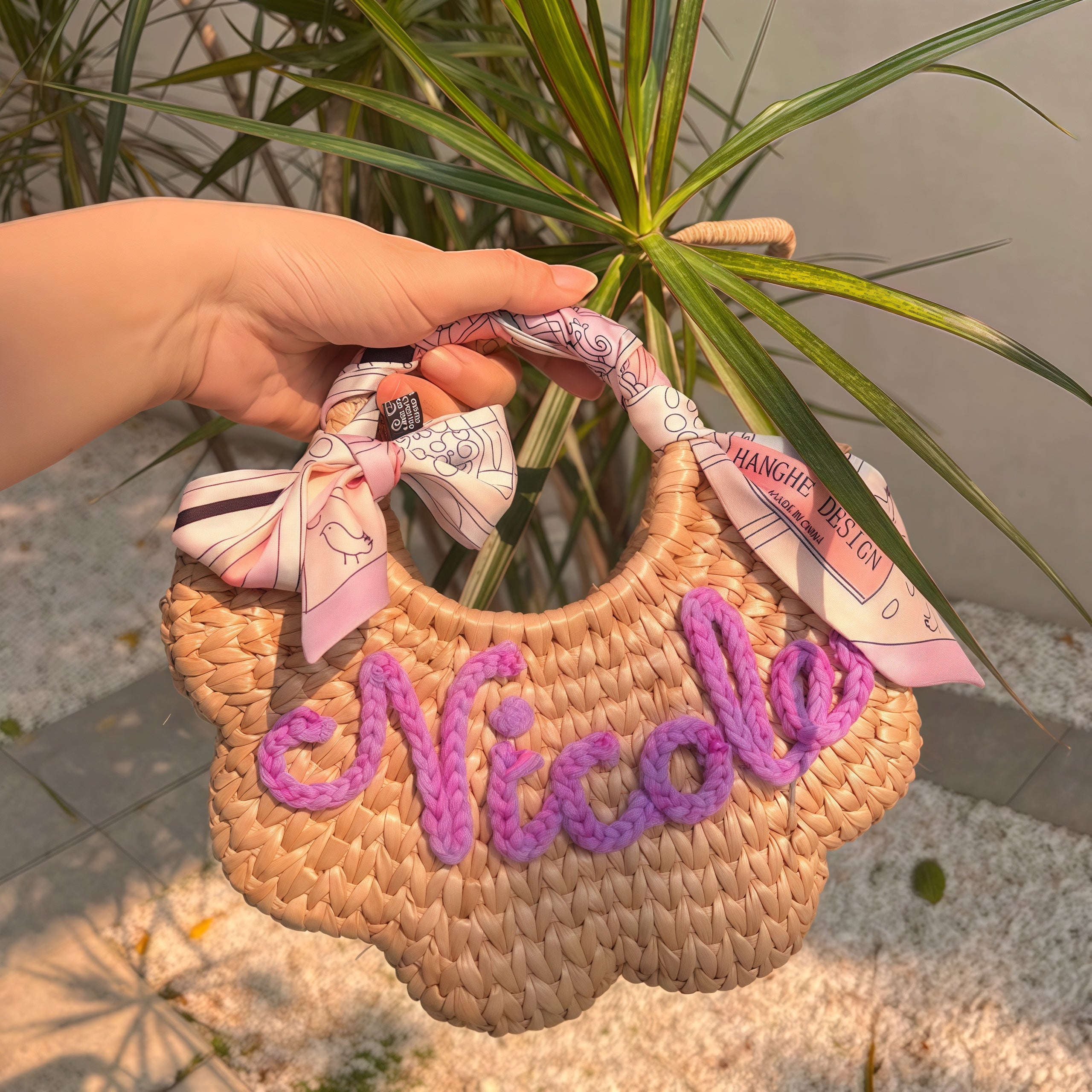 Handwoven Petal Bag