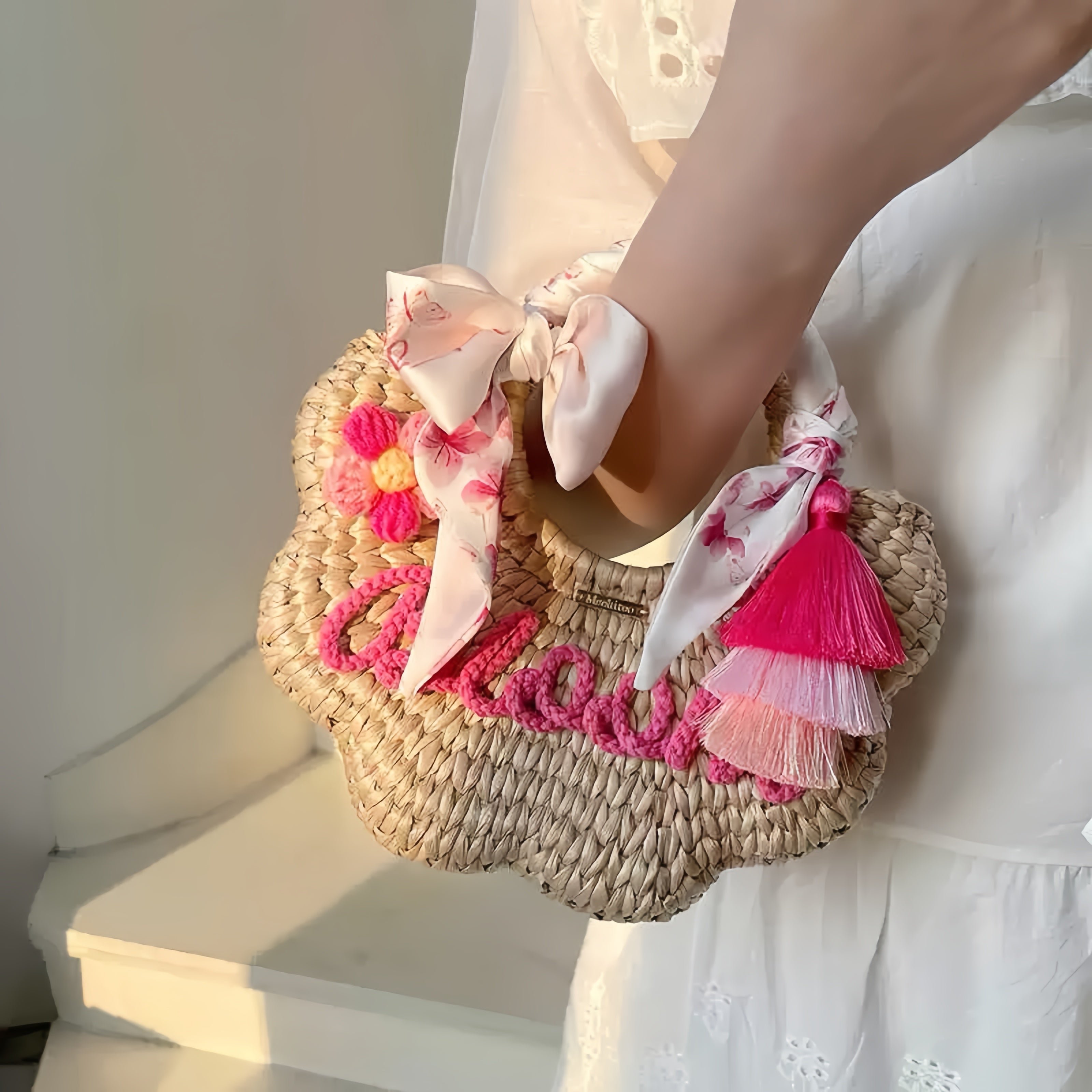 Handwoven Petal Bag