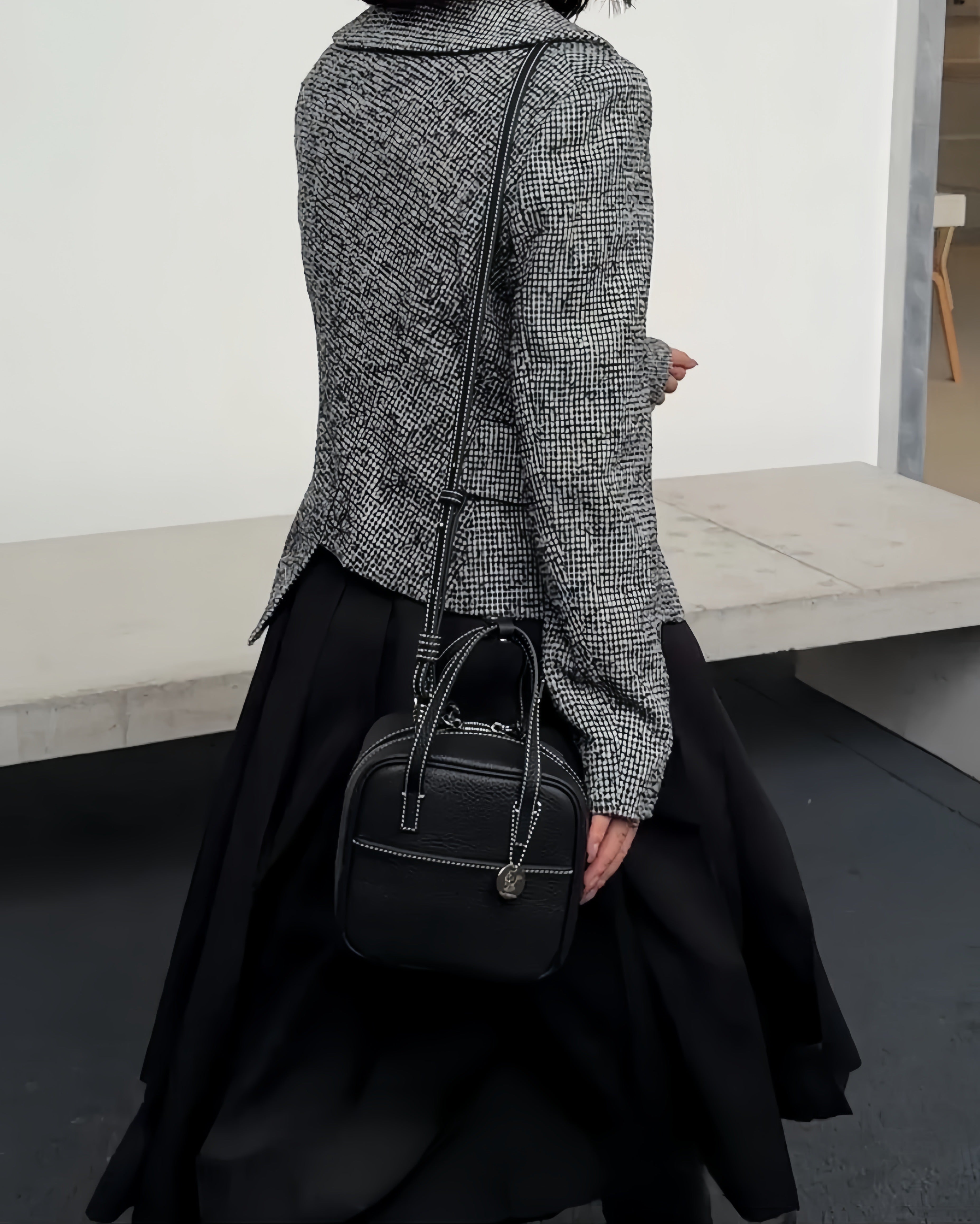 Structured Mini Boston Bag for Women | Pop-Lined Toast Bag