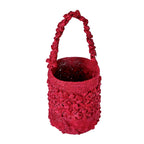French Handmade Raffia Bucket Bag