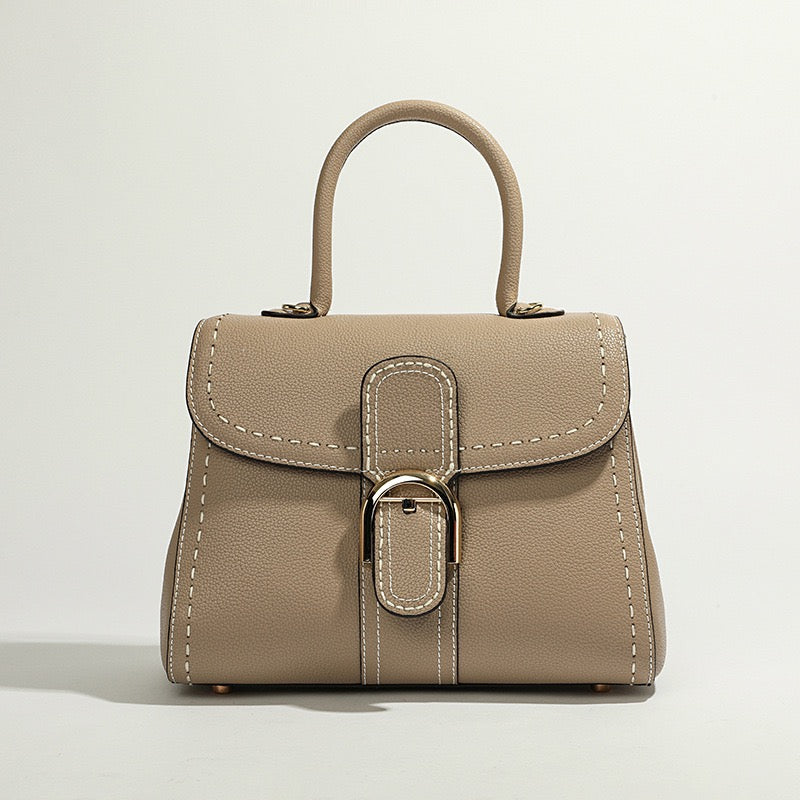 Stitch Elegance Satchel