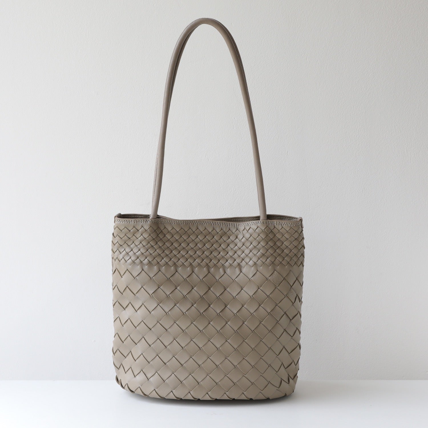 Mira Woven Bucket Bag