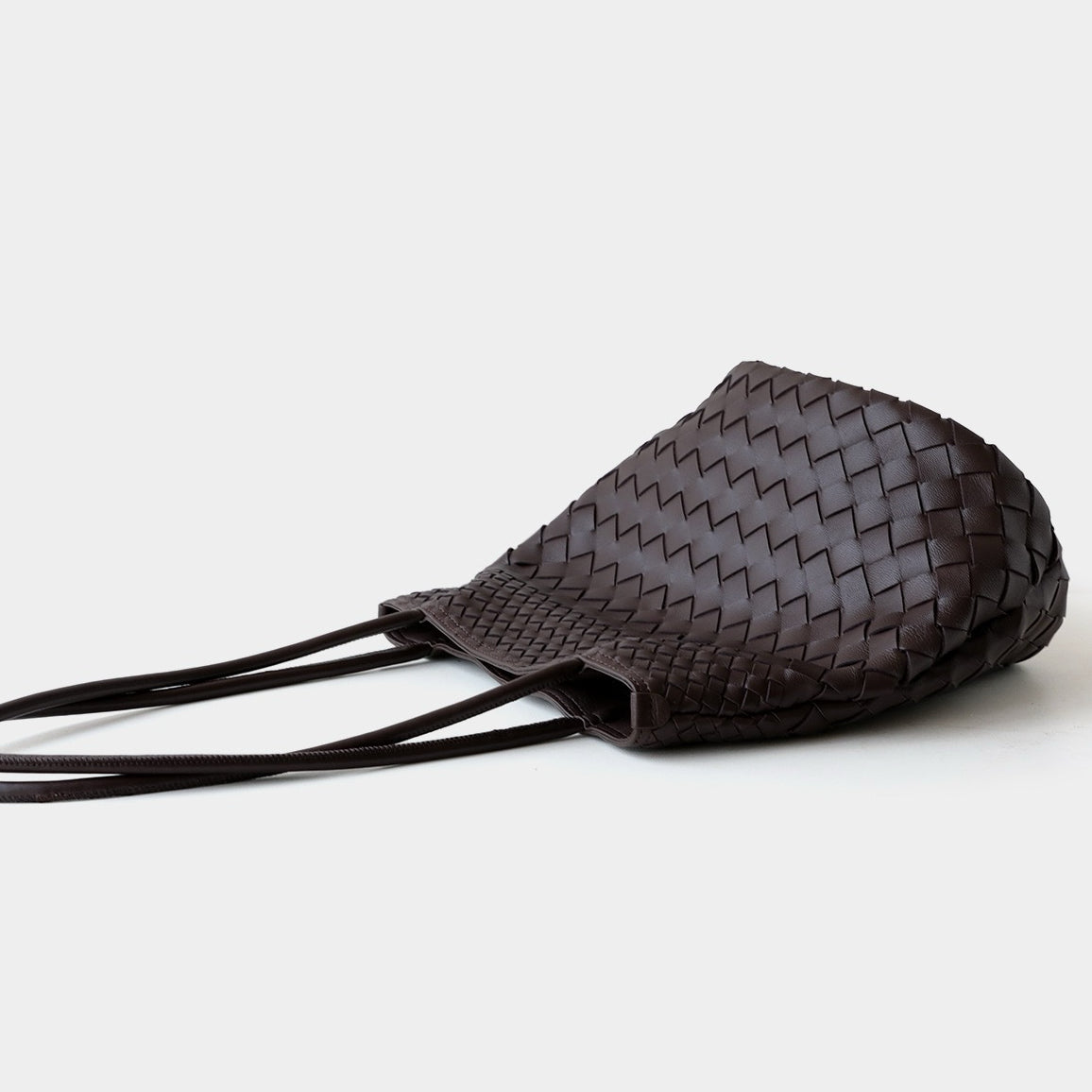Mira Woven Bucket Bag