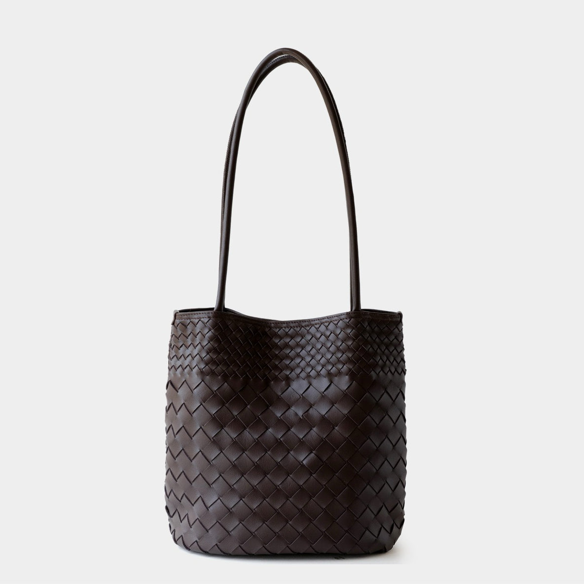Mira Woven Bucket Bag