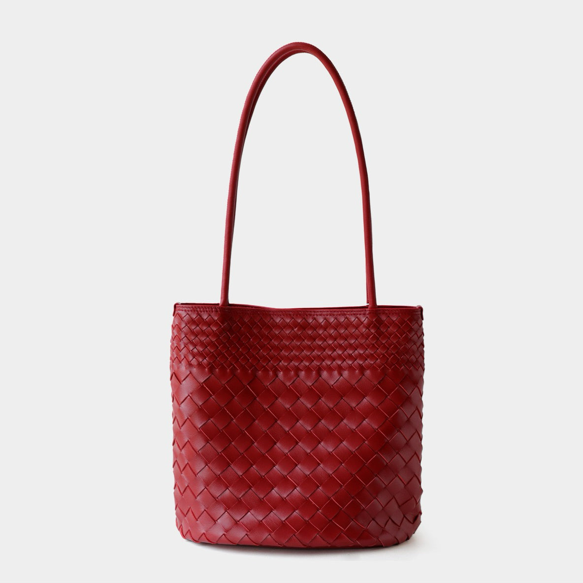 Mira Woven Bucket Bag