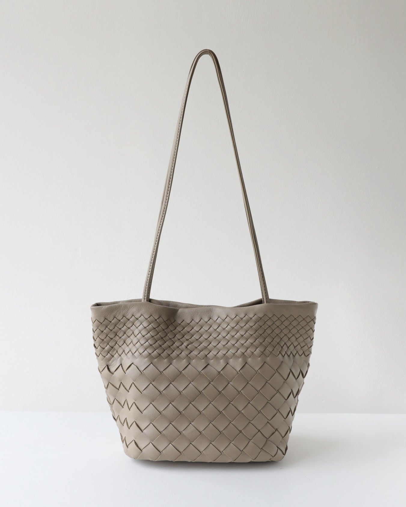 Mira Woven Bucket Bag