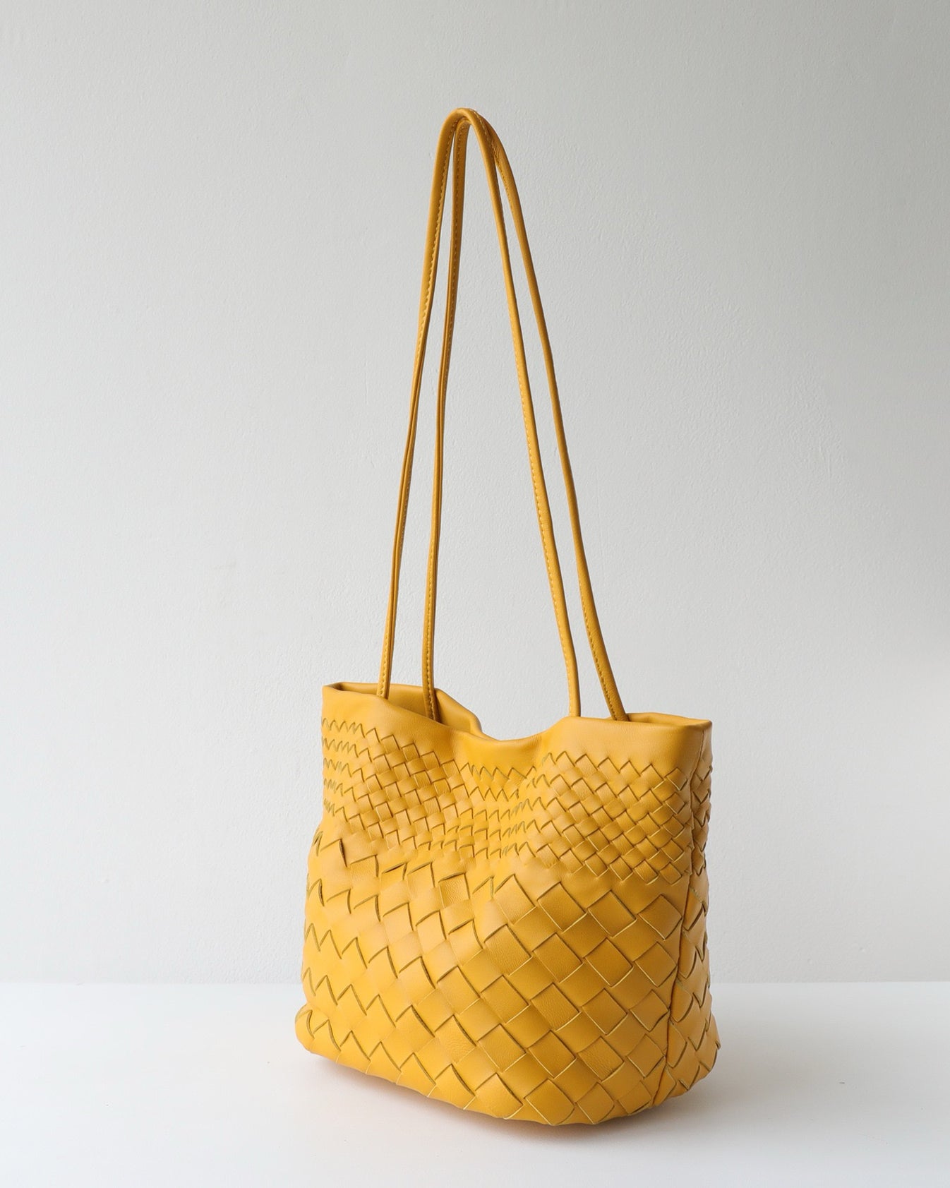 Mira Woven Bucket Bag