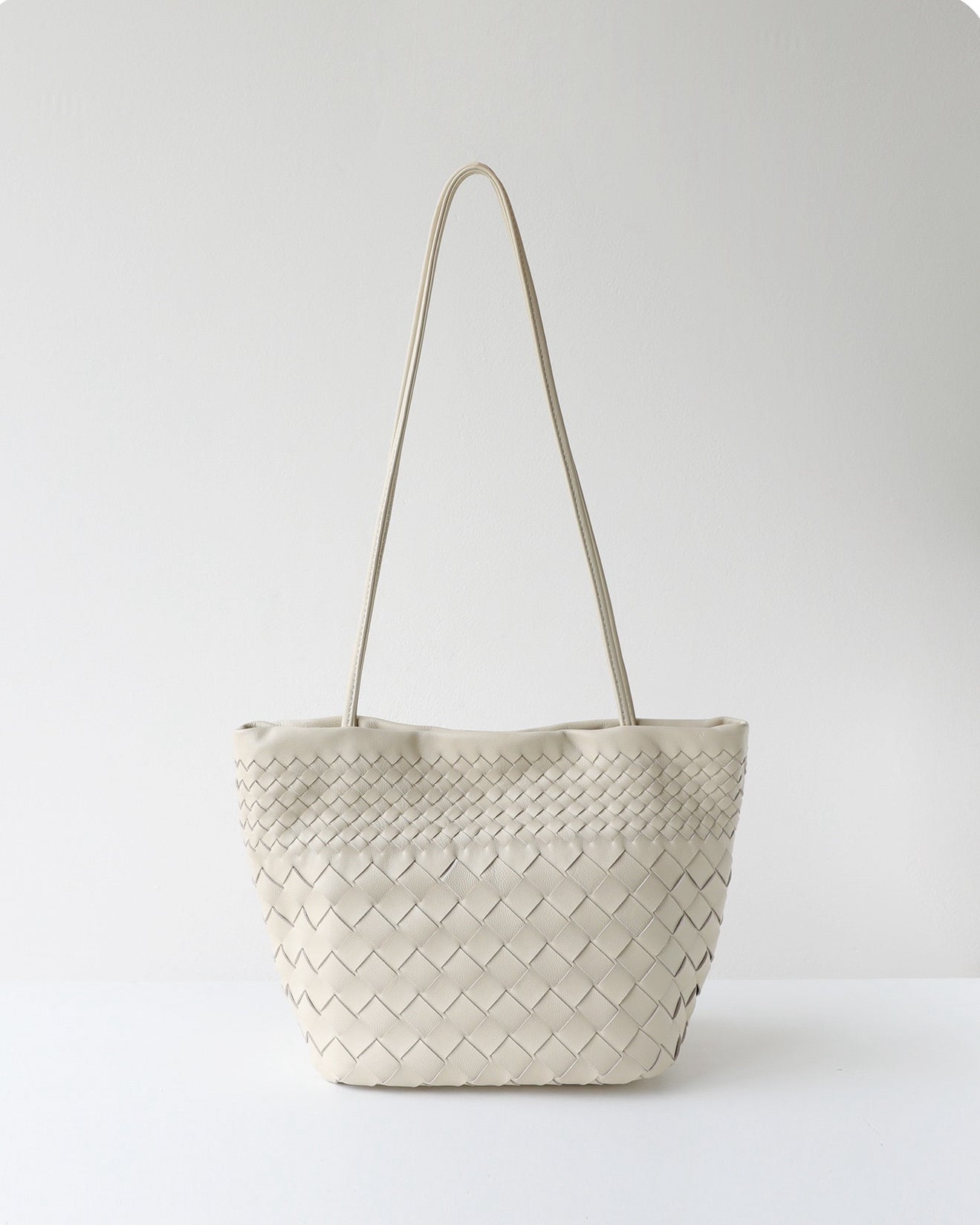 Mira Woven Bucket Bag