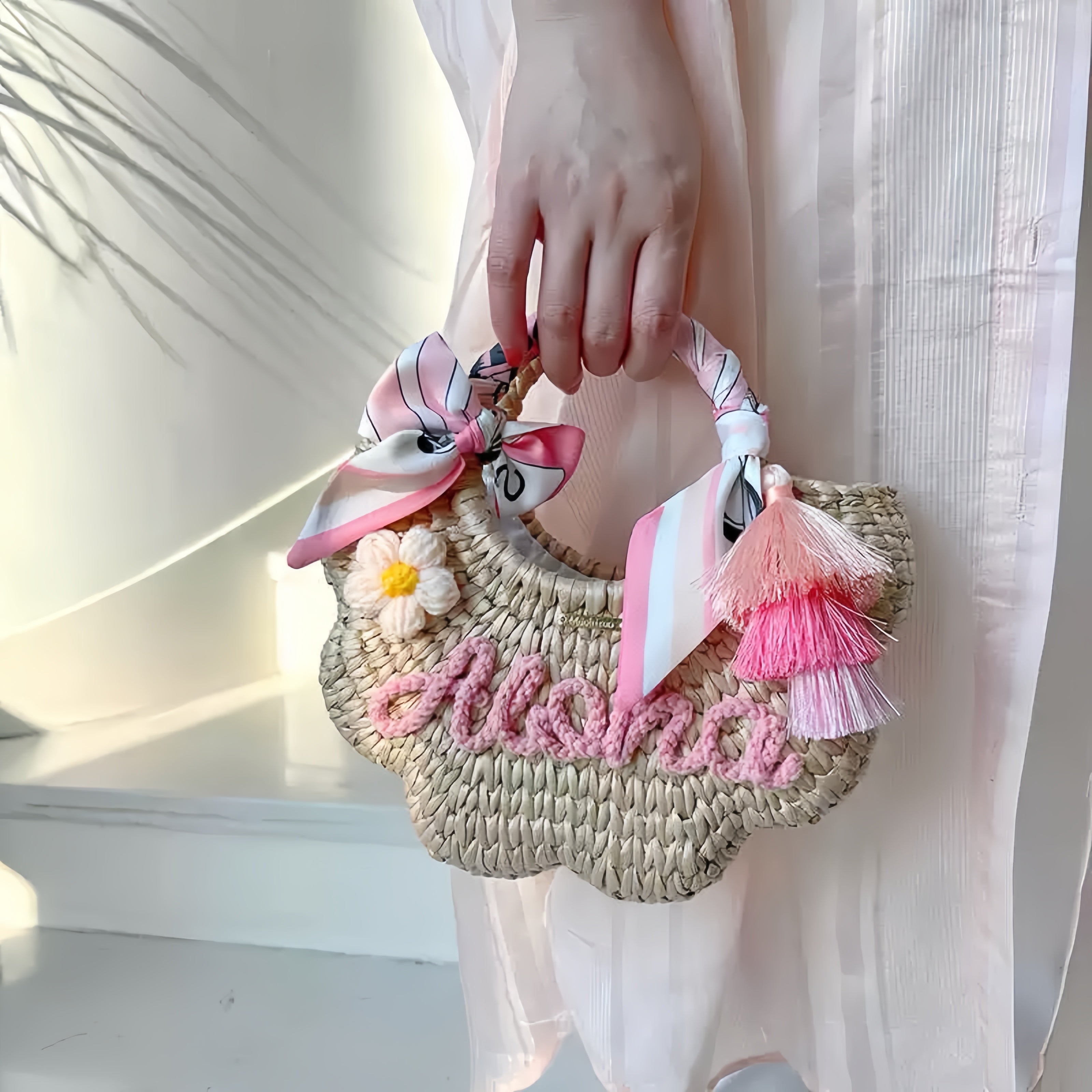 Handwoven Petal Bag